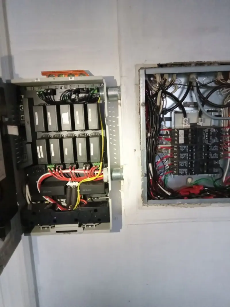 Electrical panel upgrade completed for Ring Doorbell Installation in Jupiter